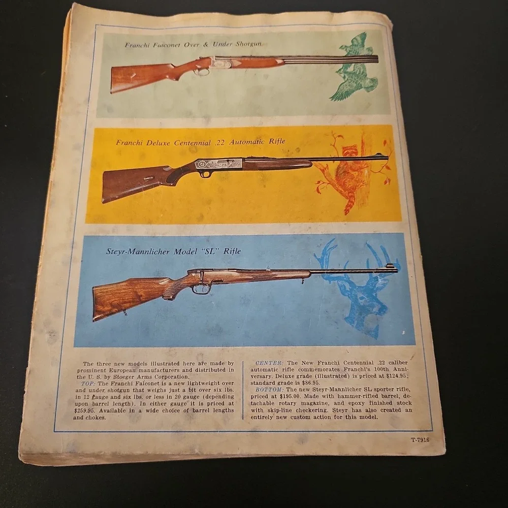 VINTAGE 1969 EDITION #60 SHOOTER'S BIBLE REFERENCE CATALOG